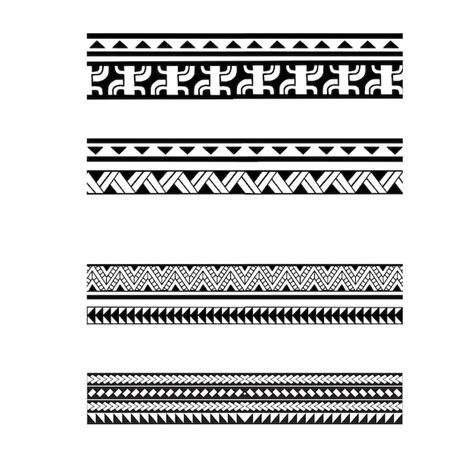 arm band strength polynesian armband tattoo stencil|Hawaiian tattoo stencil